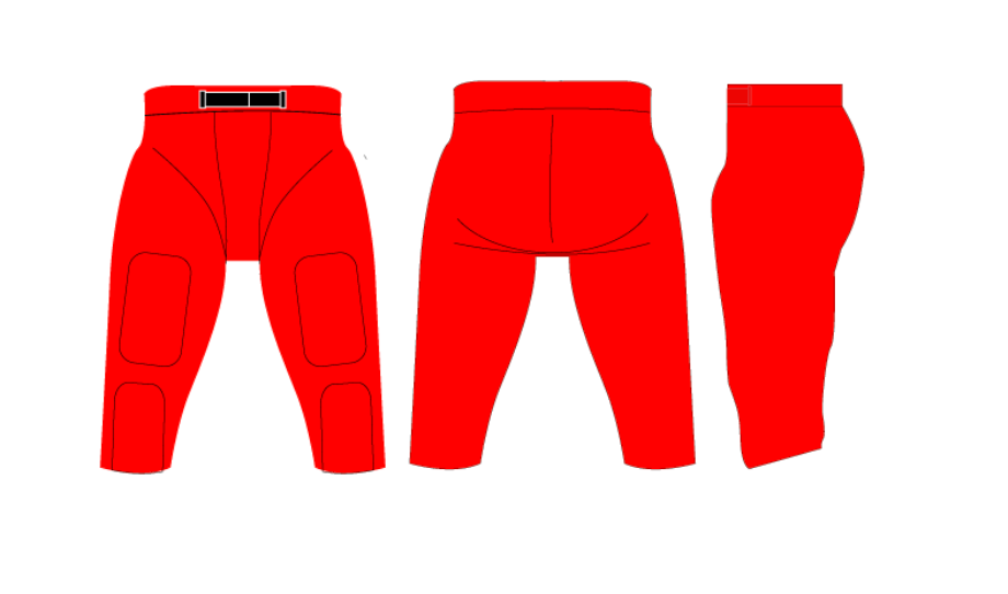 Touchdown Integrated Football Pants (Solid-Color)