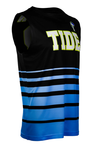 Sleeveless Tee Crew Neck Jersey