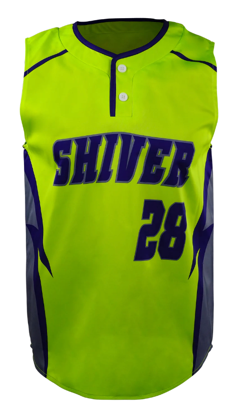 Sleeveless 2-Button Jersey