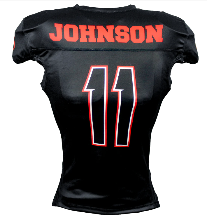 Tapered Nickle 1 Ply REVERSIBLE Football Jersey