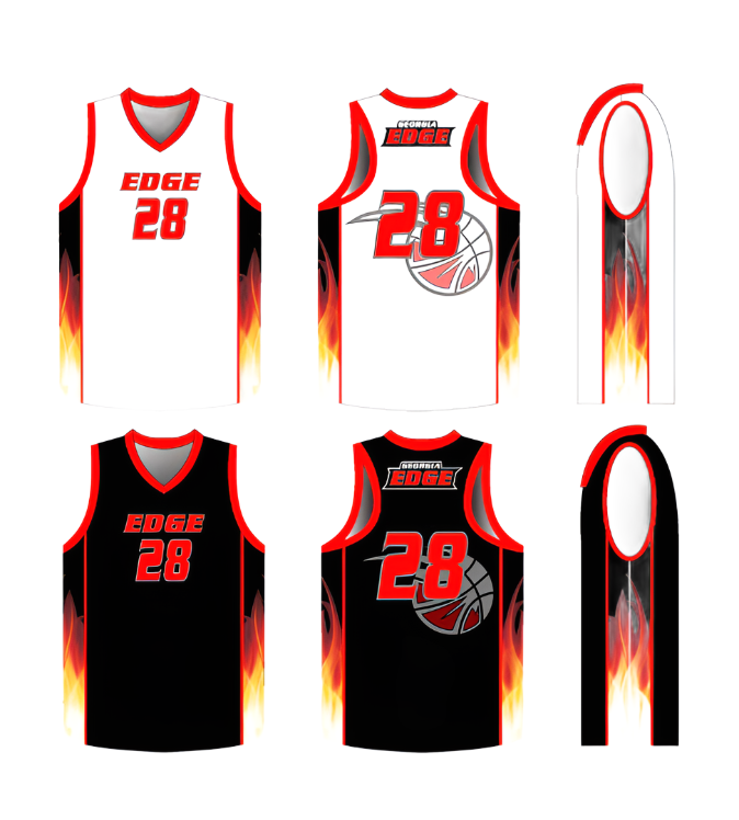 Ladies REVERSIBLE Racerback Basketball Jersey
