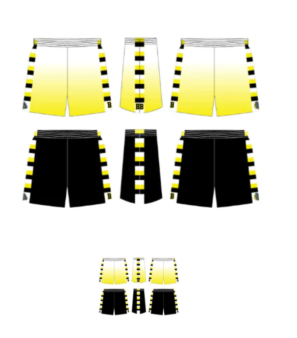REVERSIBLE Performance Basketball Shorts