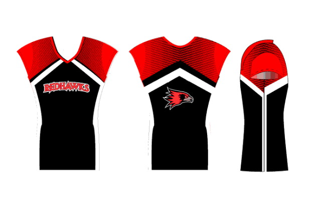 Cap Sleeve Performance Cheer Top