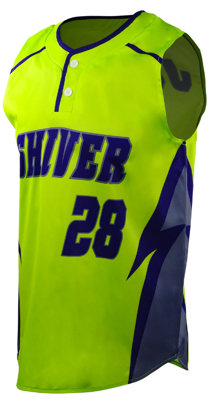 Sleeveless 2-Button Jersey