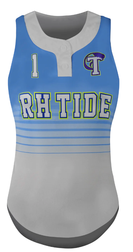 Racerback 2-Button Softball Jersey